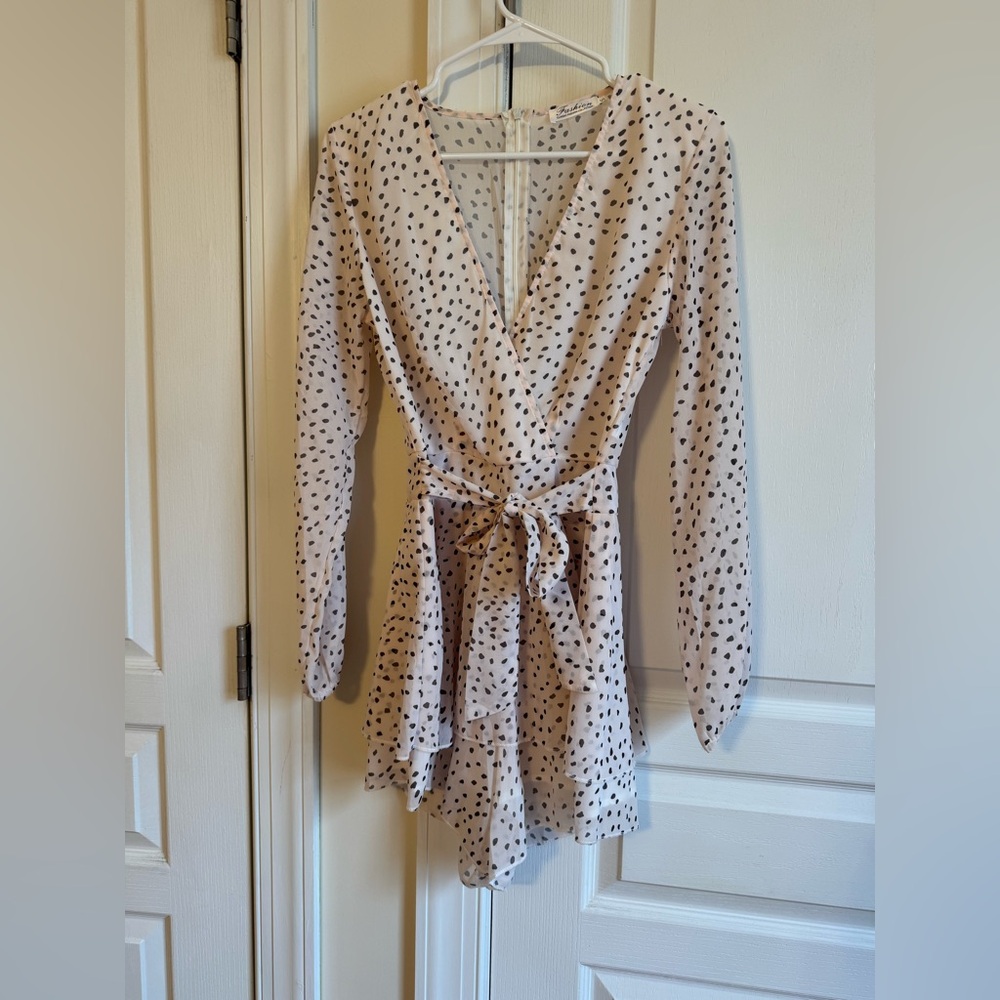 Long sleeve romper